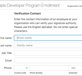verification contact
